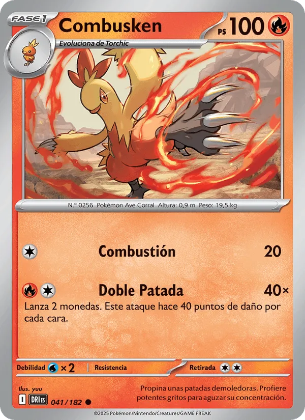 Combusken · Rivales Predestinados 041/182
