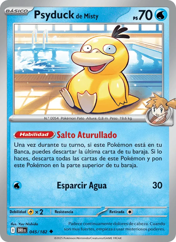 Psyduck de Misty · Rivales Predestinados 045/182