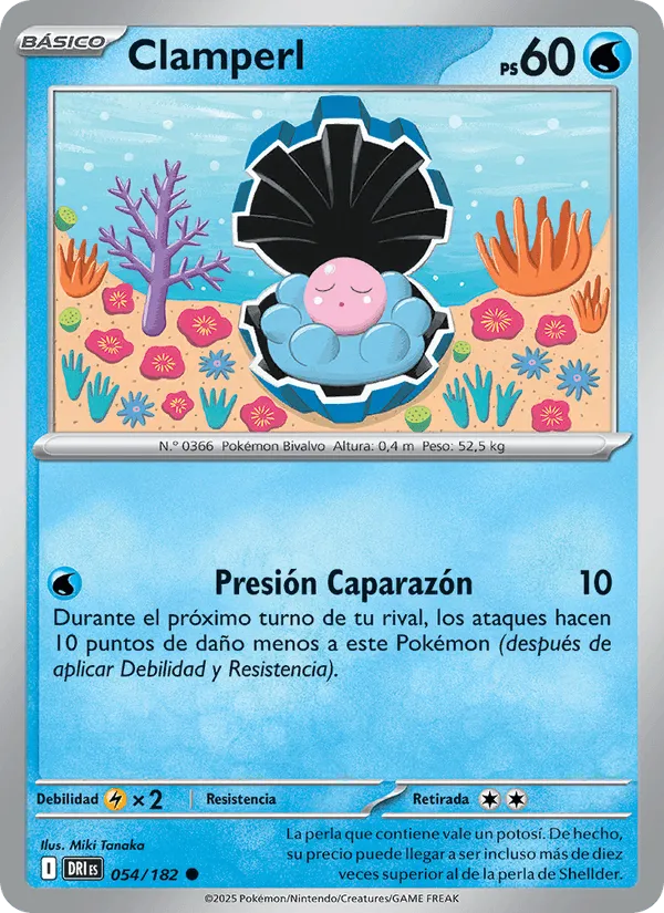 Clamperl · Rivales Predestinados 054/182