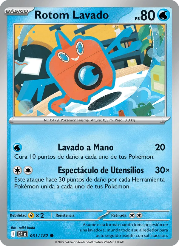 Rotom Lavado · Rivales Predestinados 061/182