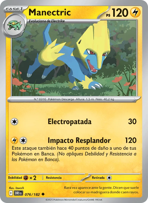 Manectric · Rivales Predestinados 076/182