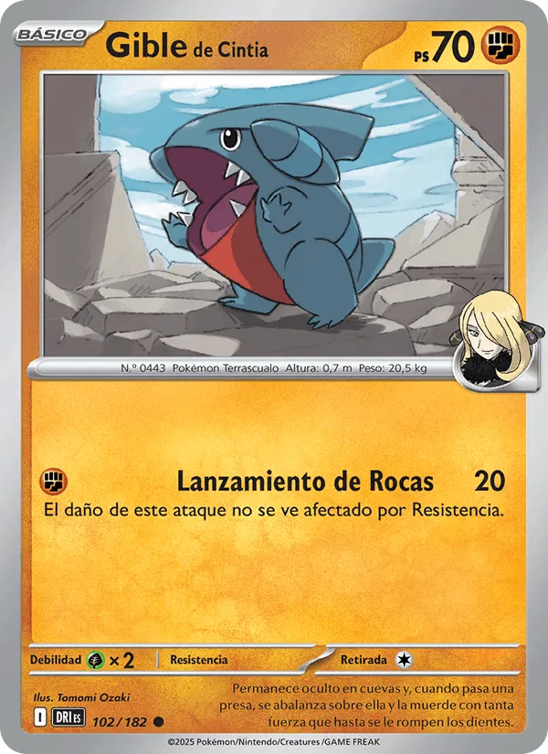 Gible de Cintia · Rivales Predestinados 102/182