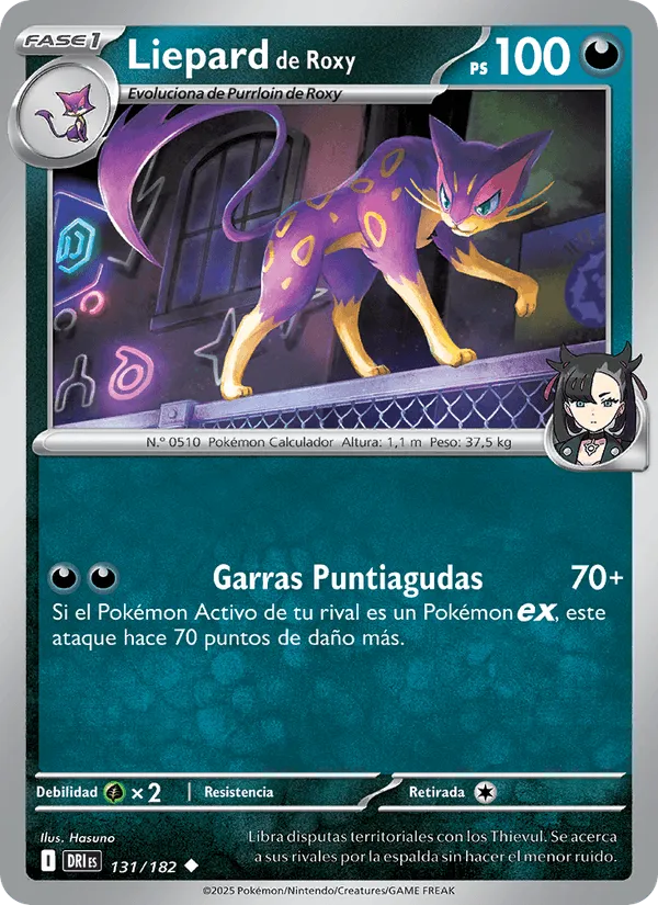 Liepard de Roxy · Rivales Predestinados 131/182