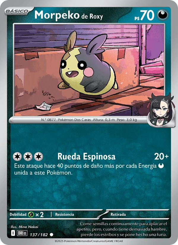 Morpeko de Roxy · Rivales Predestinados 137/182