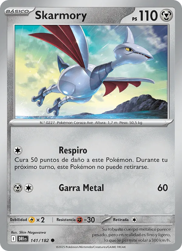 Skarmory · Rivales Predestinados 141/182