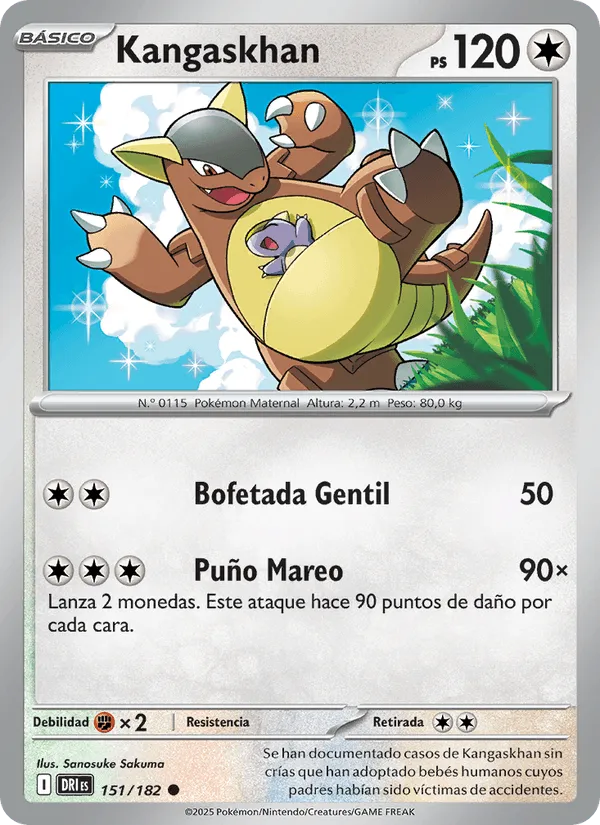 Kangaskhan · Rivales Predestinados 151/182