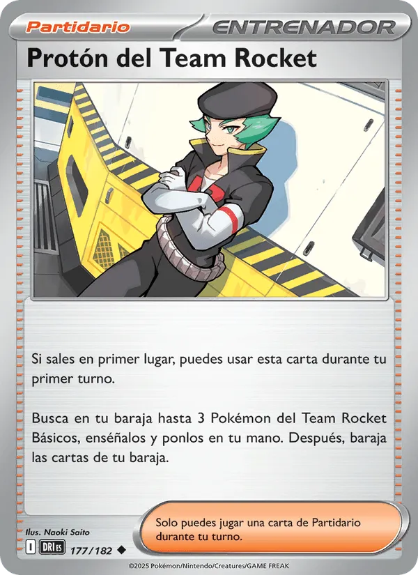 Protón del Team Rocket · Rivales Predestinados 177/182
