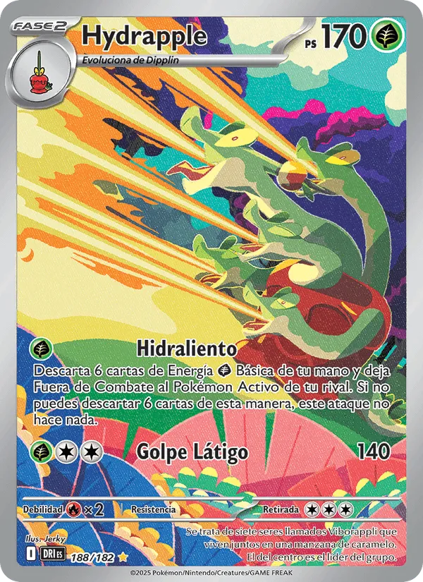 Hydrapple · Rivales Predestinados 188/182