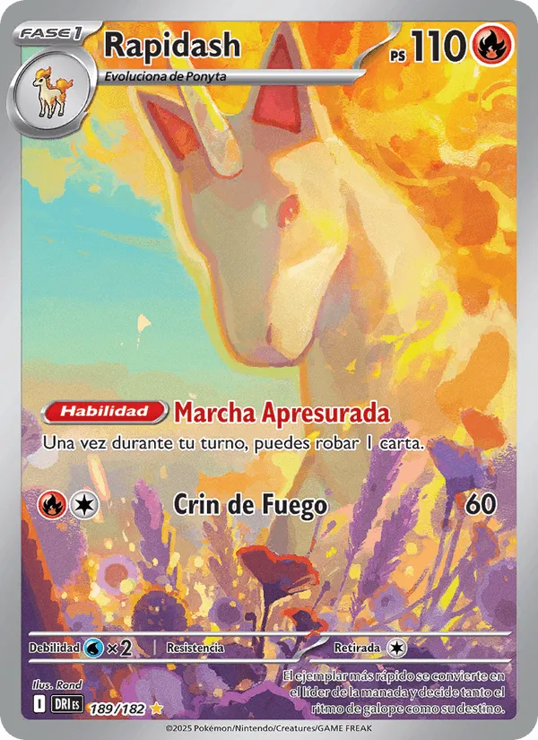 Rapidash · Rivales Predestinados 189/182