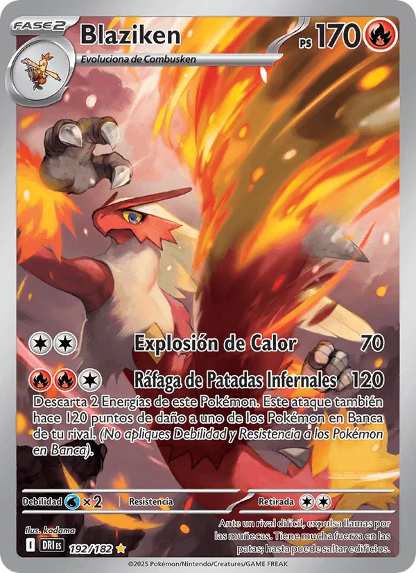 Blaziken · Rivales Predestinados 192/182