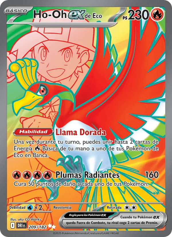 Ho-Oh ex de Eco · Rivales Predestinados 209/182