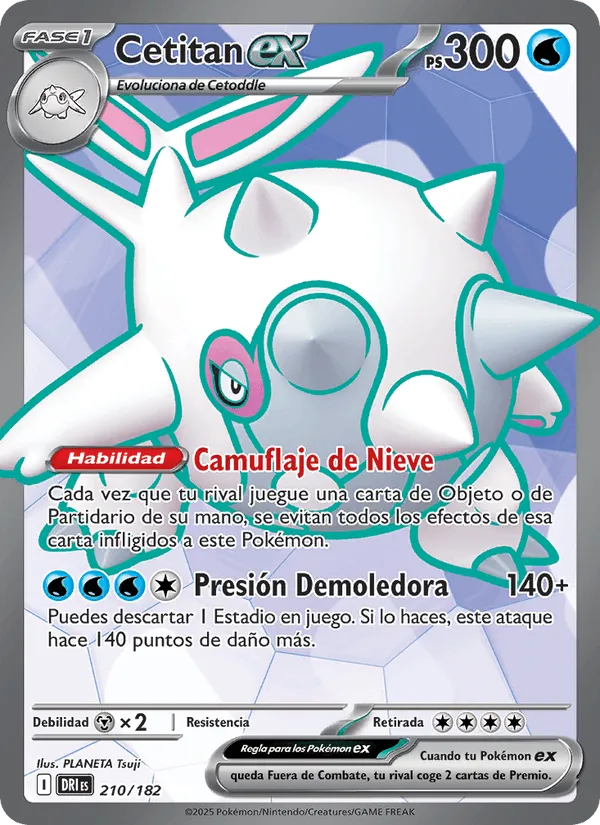 Cetitan ex · Rivales Predestinados 210/182