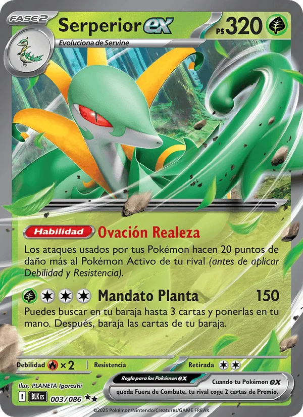 Serperior ex · Fulgor Negro 003/86