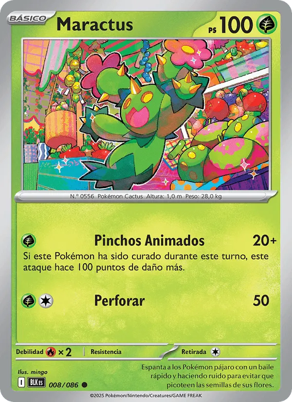 Maractus · Fulgor Negro 008/86