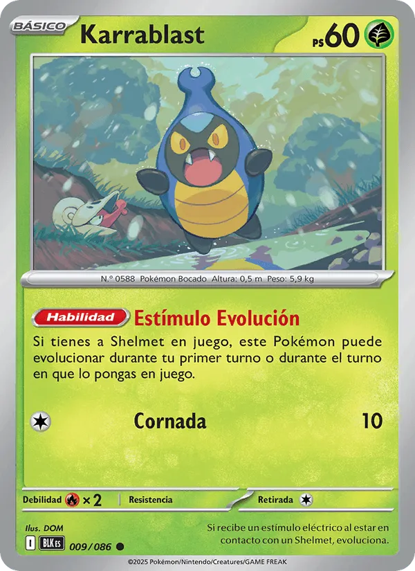 Karrablast · Fulgor Negro 009/86