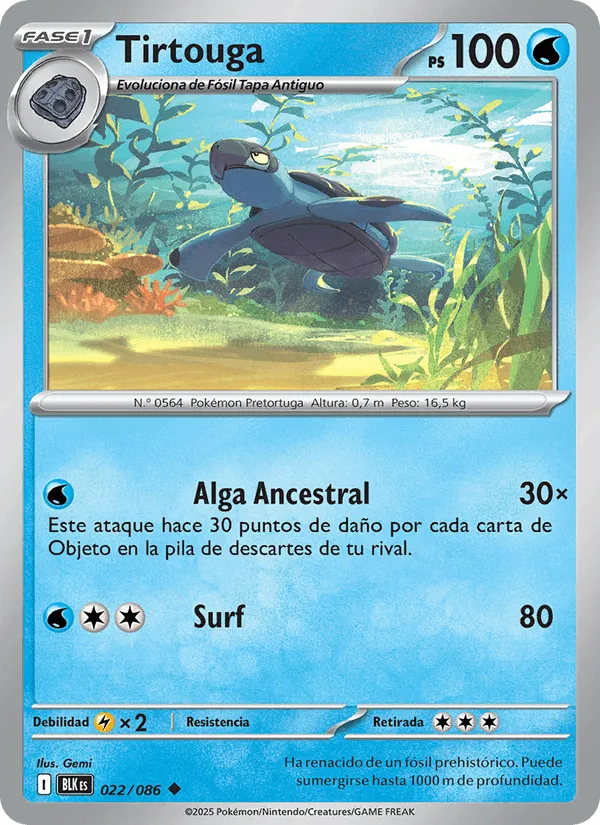 Tirtouga · Fulgor Negro 022/86
