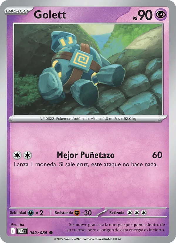 Golett · Fulgor Negro 042/86