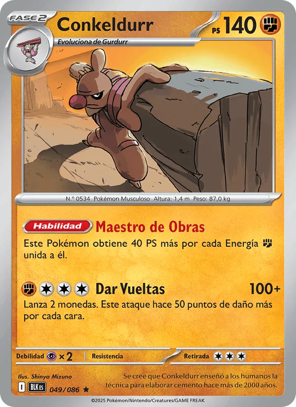 Conkeldurr · Fulgor Negro 049/86