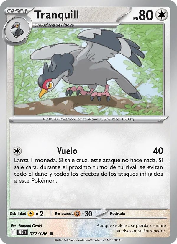 Tranquill · Fulgor Negro 072/86