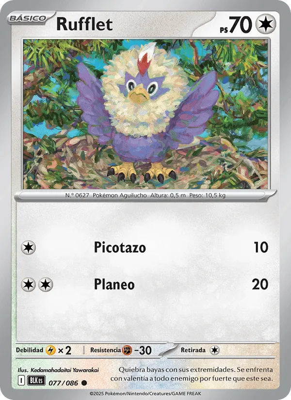 Rufflet · Fulgor Negro 077/86