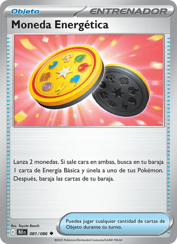 Moneda Energética · Fulgor Negro 081/86