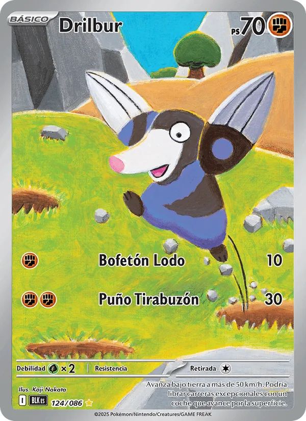 Drilbur · Fulgor Negro 124/86