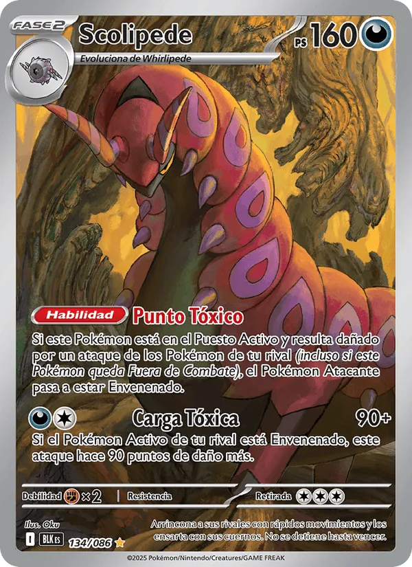 Scolipede · Fulgor Negro 134/86
