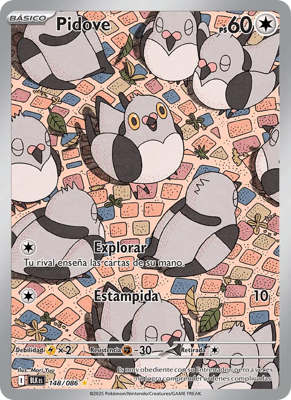 Pidove · Fulgor Negro 148/86