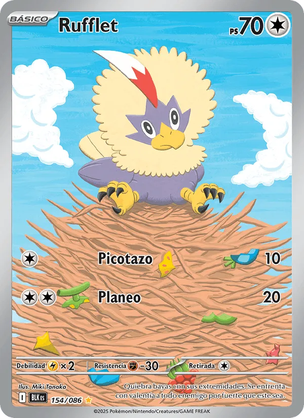 Rufflet · Fulgor Negro 154/86