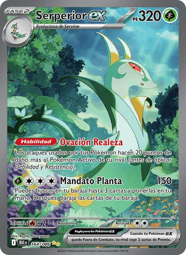 Serperior ex · Fulgor Negro 164/86