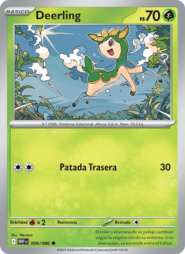 Deerling · Llama Blanca 006/86