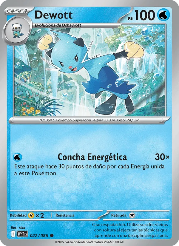 Dewott · Llama Blanca 022/86