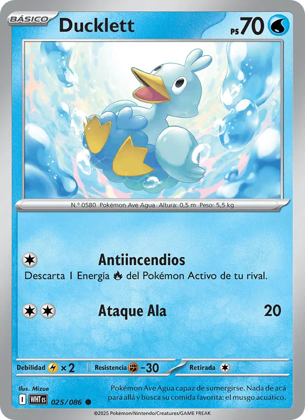 Ducklett · Llama Blanca 025/86