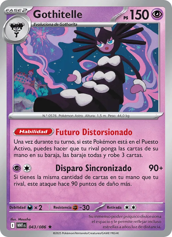 Gothitelle · Llama Blanca 043/86