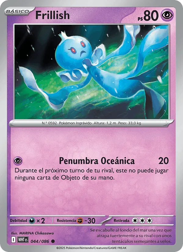 Frillish · Llama Blanca 044/86