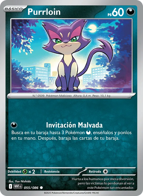 Purrloin · Llama Blanca 055/86