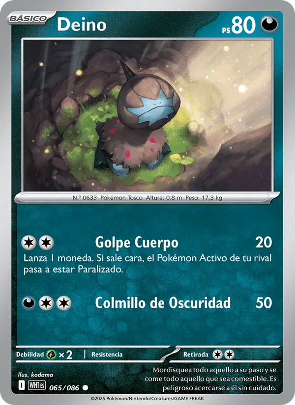 Deino · Llama Blanca 065/86