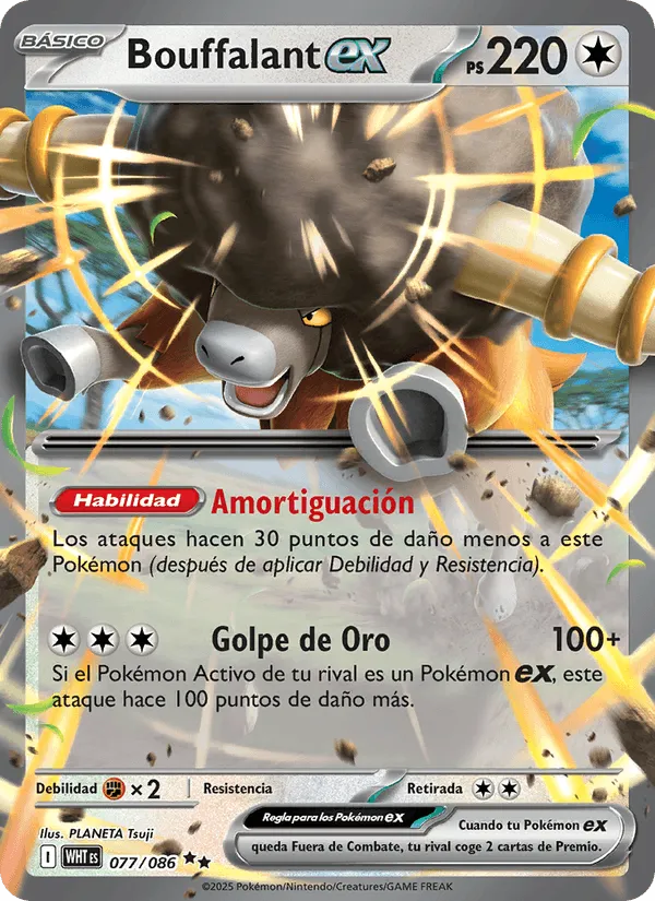 Bouffalant ex · Llama Blanca 077/86
