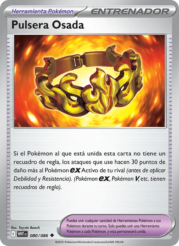 Pulsera Osada · Llama Blanca 080/86