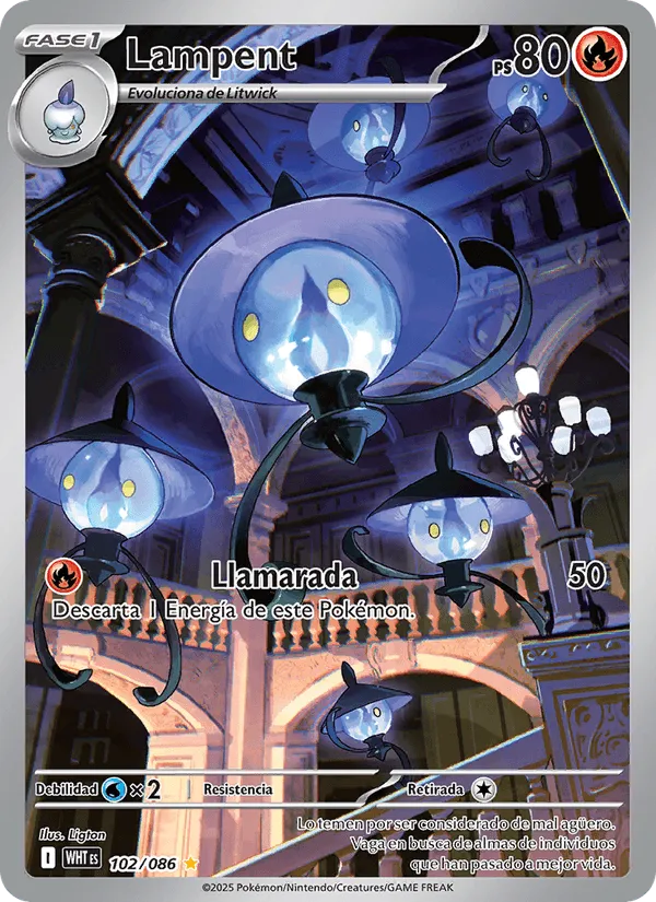 Lampent · Llama Blanca 102/86