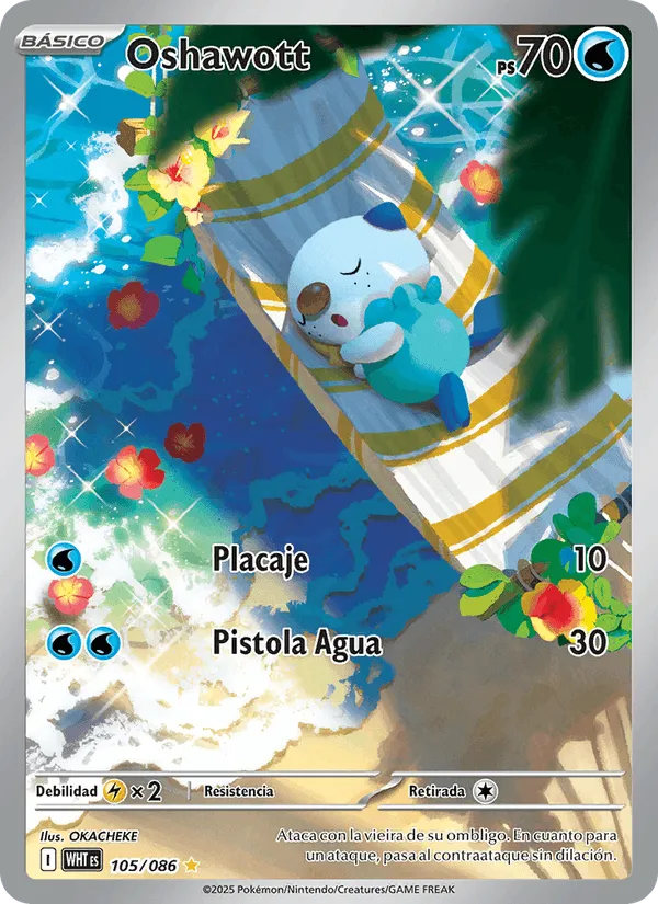 Oshawott · Llama Blanca 105/86