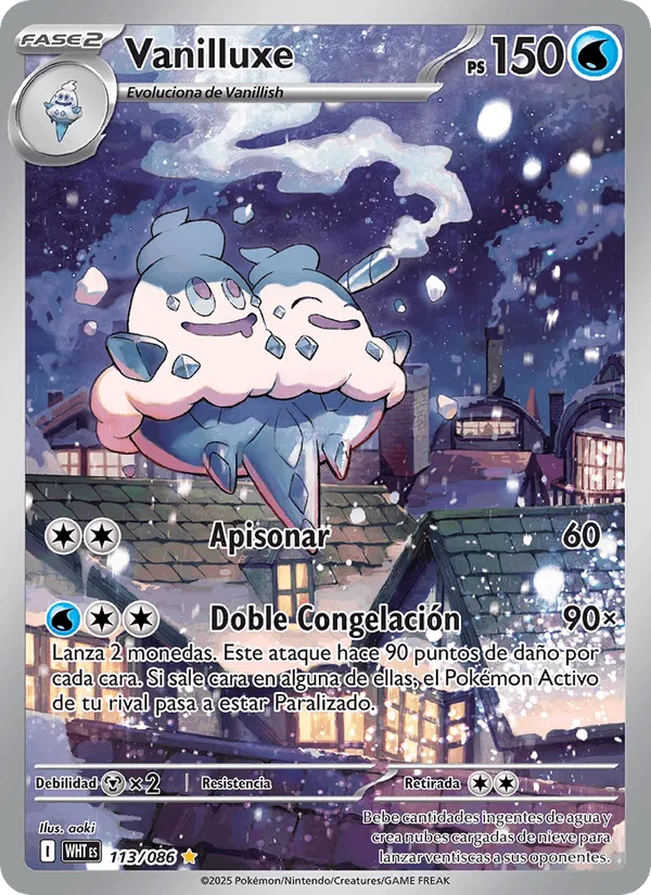 Vanilluxe · Llama Blanca 113/86