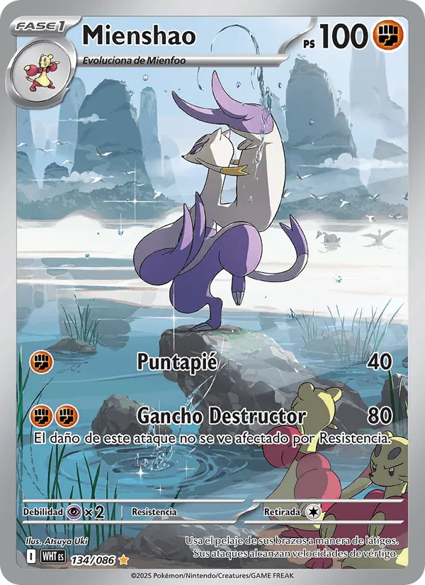 Mienshao · Llama Blanca 134/86