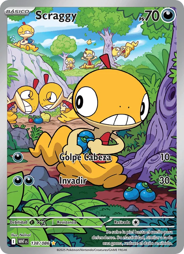 Scraggy · Llama Blanca 138/86