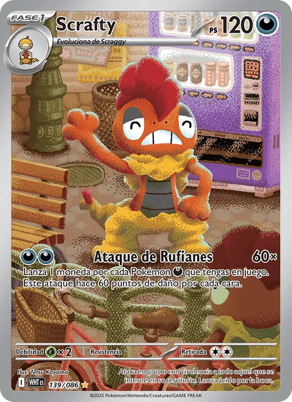 Scrafty · Llama Blanca 139/86