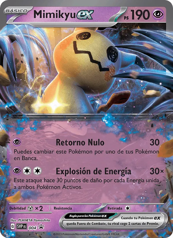 Mimikyu ex · SVP Black Star Promos 004/225