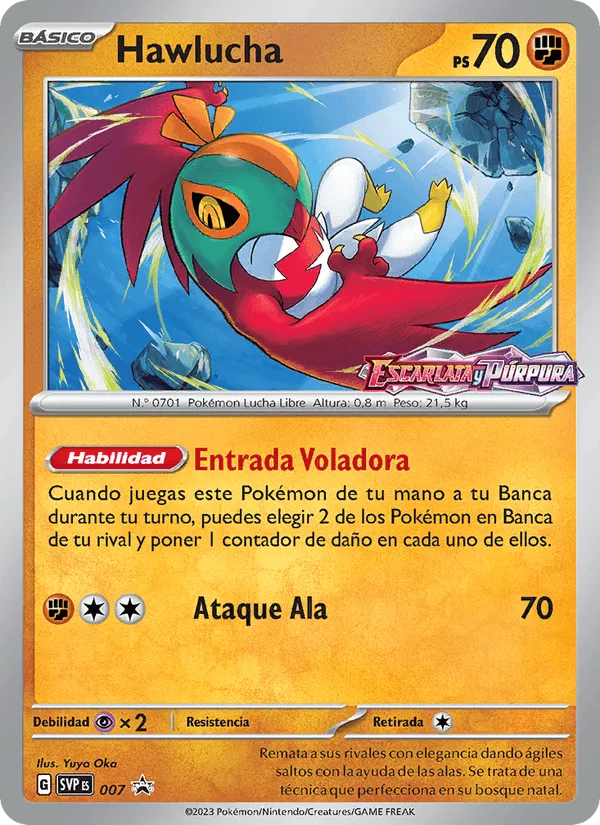 Hawlucha · SVP Black Star Promos 007/225