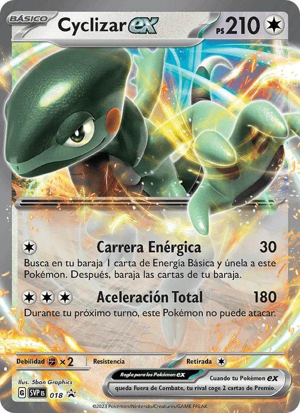 Cyclizar ex · SVP Black Star Promos 018/225