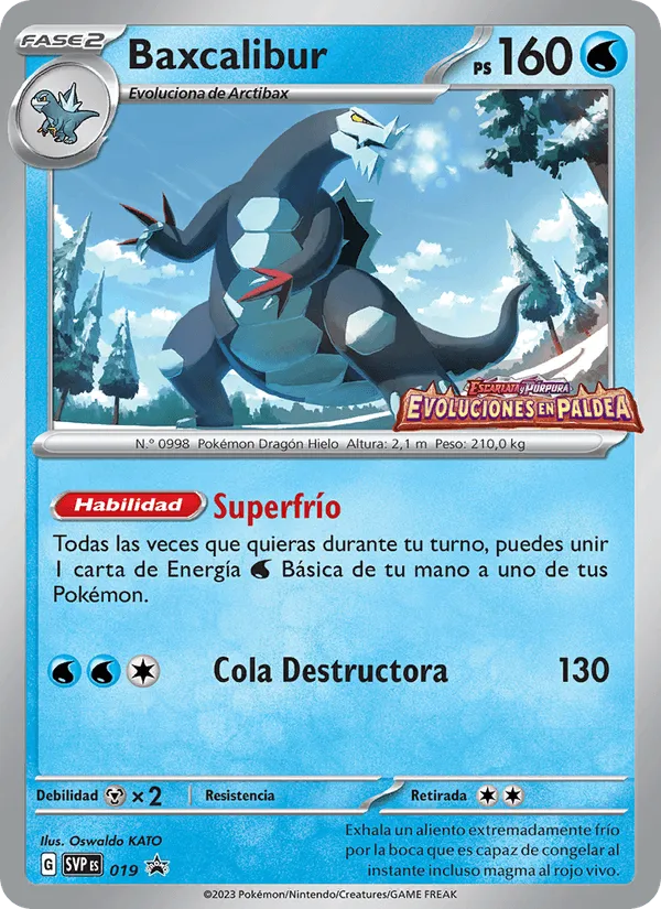 Baxcalibur · SVP Black Star Promos 019/225