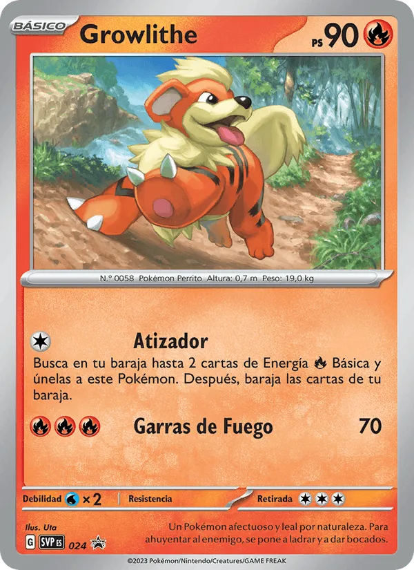 Growlithe · SVP Black Star Promos 024/225